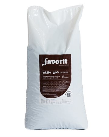 FAVORIT PETFOOD, AKTIV HUNDEFODER, 20 KG